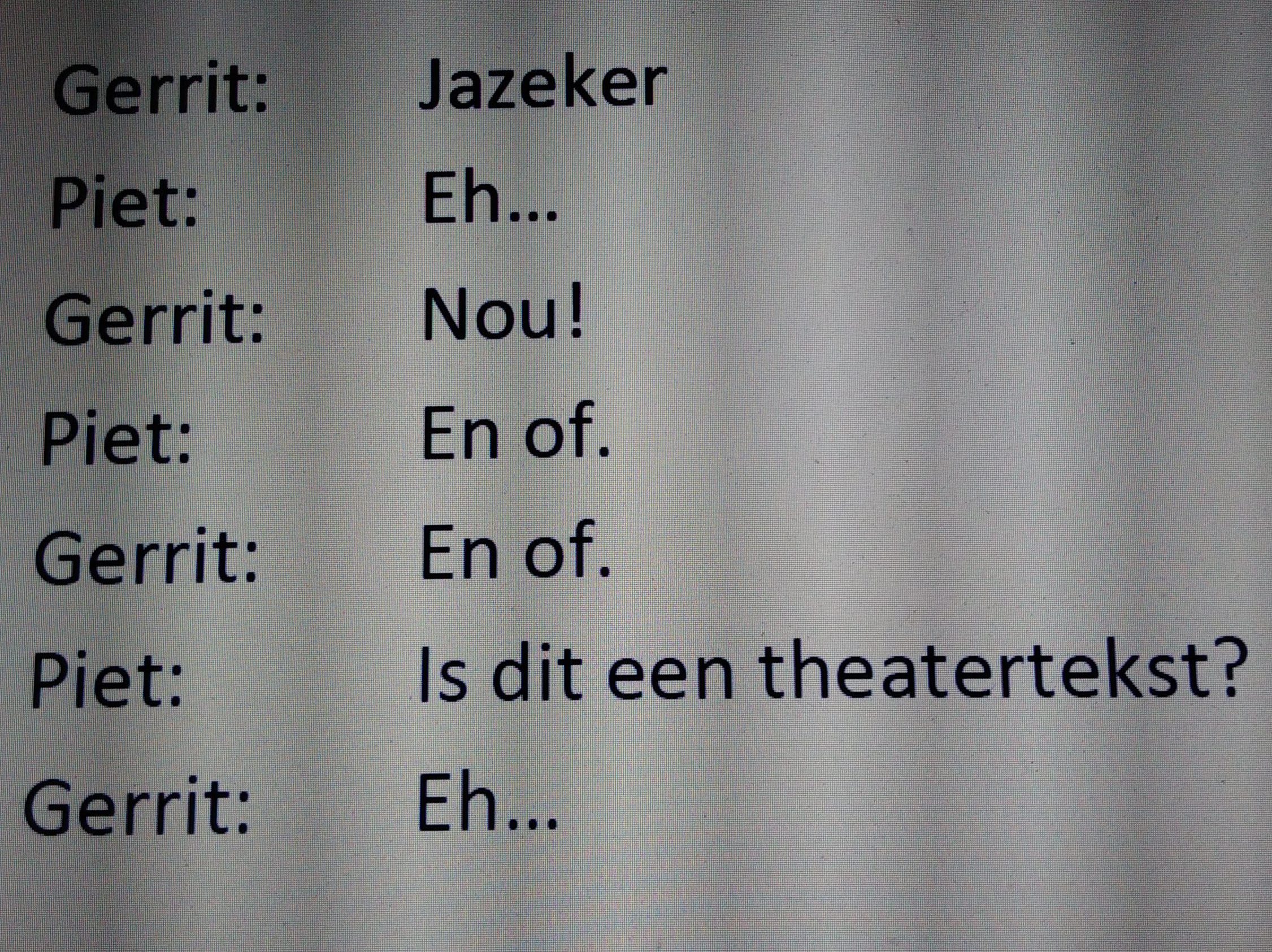 theatertekst script gedichten